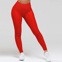 Load image into Gallery viewer, SALSPOR Sport Leggings Women Gym High Waist Push Up Yoga Pants Jacquard Fitness Legging Running Trousers Woman Tight Sport Pants