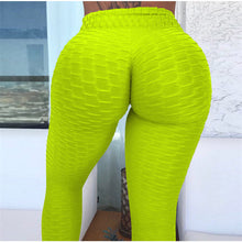 Load image into Gallery viewer, SALSPOR Sport Leggings Women Gym High Waist Push Up Yoga Pants Jacquard Fitness Legging Running Trousers Woman Tight Sport Pants