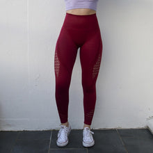 Load image into Gallery viewer, Nepoagym Women Energy Seamless Tummy Control Yoga Pants Super Stretchy Gym Tights High Waist Sport Leggings Running Pants
