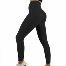 Load image into Gallery viewer, High Elastic Yoga Pants Women Sport Leggings Tights Slim Running Sportswear Solid Ladies Quick Drying Training Fitness Trousers