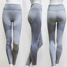 Load image into Gallery viewer, Women Tracksuit Cropped Tank Top High Waist Legging Pants 2 Pieces Set Workout Fashion Female Sexy Seamless Fitness Match Suit
