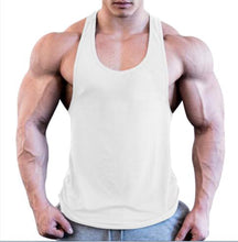 Load image into Gallery viewer, Gym Men Muscle Sleeveless Shirt Tank Top Bodybuilding Sport Fitness Workout Vest