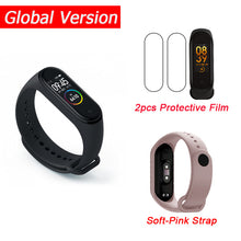 Load image into Gallery viewer, In Stock New Xiaomi Mi Band 4 Smart Miband 4 0.95" AMOLED Screen Waterproof Heart Rate Fitness 135mAh 20 Bluetooth 5.0 50ATM
