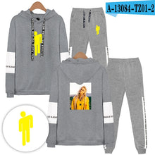 Load image into Gallery viewer, Billieeilish billie eilish 2 Piece Set Women Hip Hop Hoodies Sweatshirts Women/men Fashion Cool Hooded Casual Sport Suit