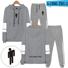Load image into Gallery viewer, Billieeilish billie eilish 2 Piece Set Women Hip Hop Hoodies Sweatshirts Women/men Fashion Cool Hooded Casual Sport Suit