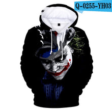 Load image into Gallery viewer, 2019 haha joker 3D Print Sweatshirt Hoodies Men and women Hip Hop Funny Autumn Streetwear Hoodies Sweatshirt For Couples Clothes