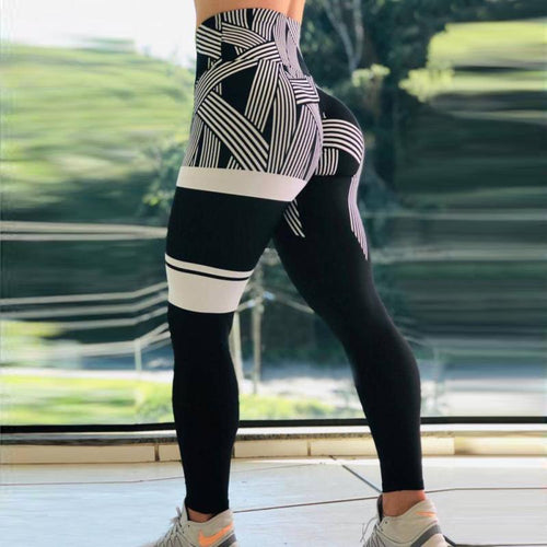 2019 New Top Quality Female Sporting Irenweave Leggings Weaving Printed Tie Women Pants Fitness Workout Scrunch Booty Leggings