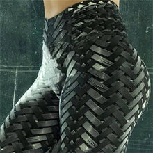 Load image into Gallery viewer, 2019 New Top Quality Female Sporting Irenweave Leggings Weaving Printed Tie Women Pants Fitness Workout Scrunch Booty Leggings