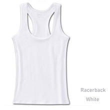 Load image into Gallery viewer, Summer Style Soft Cotton Women Tank Top Fitness Sexy Sleeveless Sport T Shirt Elegant Lady Bottoming Tees Streetwear White Tanks