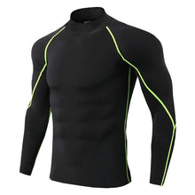 Load image into Gallery viewer, New Quick Dry Running Shirt Men Bodybuilding Sport T-shirt Long Sleeve Compression Top t Shirt Men Fitness Tight Rashgard
