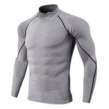 Load image into Gallery viewer, New Quick Dry Running Shirt Men Bodybuilding Sport T-shirt Long Sleeve Compression Top t Shirt Men Fitness Tight Rashgard