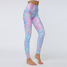 Load image into Gallery viewer, Female Plant Digital Print Fitness Yoga Leggings High Waist Hip Push Up Running Sports Yoga Leggings Sexy Outdoor Sport Leggings