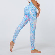 Load image into Gallery viewer, Female Plant Digital Print Fitness Yoga Leggings High Waist Hip Push Up Running Sports Yoga Leggings Sexy Outdoor Sport Leggings