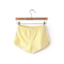 Load image into Gallery viewer, Women Shorts Summer Striped Athletic Short Ladies Running Fitness Jogging Clothe Cotton Casual Home Pajama Shorts Comfortable AB