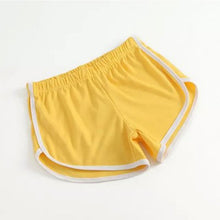 Load image into Gallery viewer, Women Shorts Summer Striped Athletic Short Ladies Running Fitness Jogging Clothe Cotton Casual Home Pajama Shorts Comfortable AB