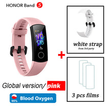 Load image into Gallery viewer, blood oxygen Honor band 5 smart band AMOLED Huawe honor smart watch heart rate fitness sleep swimming sport tracker