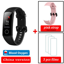 Load image into Gallery viewer, blood oxygen Honor band 5 smart band AMOLED Huawe honor smart watch heart rate fitness sleep swimming sport tracker