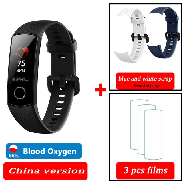 blood oxygen Honor band 5 smart band AMOLED Huawe honor smart watch heart rate fitness sleep swimming sport tracker