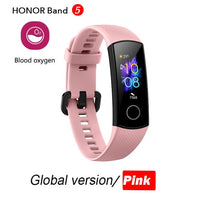 Load image into Gallery viewer, blood oxygen Honor band 5 smart band AMOLED Huawe honor smart watch heart rate fitness sleep swimming sport tracker