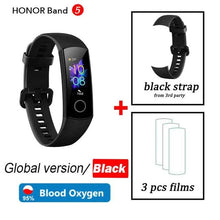Load image into Gallery viewer, blood oxygen Honor band 5 smart band AMOLED Huawe honor smart watch heart rate fitness sleep swimming sport tracker