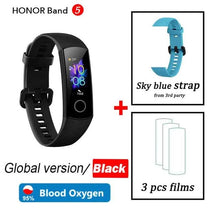 Load image into Gallery viewer, blood oxygen Honor band 5 smart band AMOLED Huawe honor smart watch heart rate fitness sleep swimming sport tracker