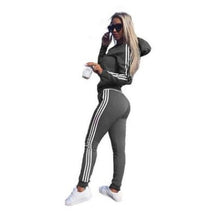 Load image into Gallery viewer, Women Set Top and Pants Women's Wear New Sports Suit 2piece