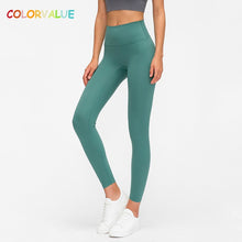 Load image into Gallery viewer, Colorvalue Classical 3.0 Version Soft Naked-feel Workout Gym Yoga Tights Women Squatproof High Waist Fitness Sport Leggings XS-L