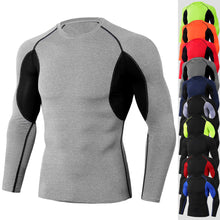 Load image into Gallery viewer, High Quality Cycling Jerseys Sport Shirts Base layer Thermal Shirt Rashgarda MMA Lonlg sleeves Quick drying Running Training top