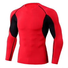 Load image into Gallery viewer, High Quality Cycling Jerseys Sport Shirts Base layer Thermal Shirt Rashgarda MMA Lonlg sleeves Quick drying Running Training top