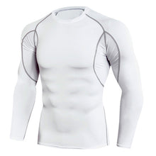 Load image into Gallery viewer, High Quality Cycling Jerseys Sport Shirts Base layer Thermal Shirt Rashgarda MMA Lonlg sleeves Quick drying Running Training top