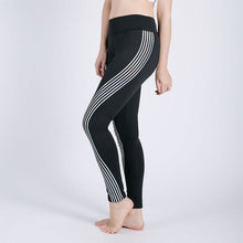 Load image into Gallery viewer, Kaminsky New Woman Fitness Leggings Light High Elastic Shine Leggins Workout Slim Fit Women Pants Black Trousers Leggings
