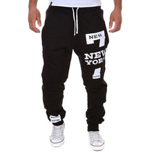 Load image into Gallery viewer, Men's hip hop Letter Print Sweatpants Sport pants 2019 New Male Casual Lace-up Loose Hip Trousers Joggers Fashion Cotton Pants