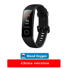 Load image into Gallery viewer, blood oxygen Honor band 5 smart band AMOLED Huawe honor smart watch heart rate fitness sleep swimming sport tracker