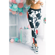 Load image into Gallery viewer, Active Women Minnie Mickey Yoga Gym Leggings Athletic Women Sport Clothing Workout Femme Mujer Sportwear Fitness cartoon Pants