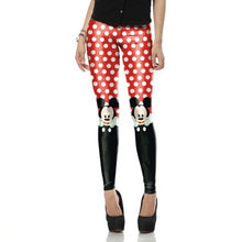 Load image into Gallery viewer, Active Women Minnie Mickey Yoga Gym Leggings Athletic Women Sport Clothing Workout Femme Mujer Sportwear Fitness cartoon Pants