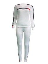 Load image into Gallery viewer, Hot Sale Autumn Women Set O Neck Long Sleeve Hoodies + Long Pant 2Pcs Ladies Sport Wear Femme Running Tracksuit Casual Suit