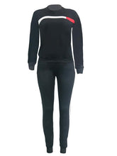 Load image into Gallery viewer, Hot Sale Autumn Women Set O Neck Long Sleeve Hoodies + Long Pant 2Pcs Ladies Sport Wear Femme Running Tracksuit Casual Suit