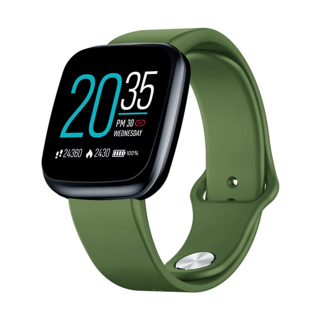 [Value King] New Zeblaze Crystal 3 Smartwatch WR IP67 Heart Rate Blood Pressure Long Battery Life IPS Color Display Smart Watch
