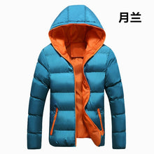 Load image into Gallery viewer, Winter Long Parkas Men Cotton Padded Brand Clothing Fashion Casual Slim Thick Warm Mens Coats Fur Hooded Overcoats Male Clothes