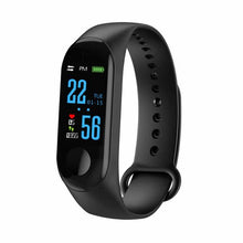 Load image into Gallery viewer, Doolnng M3 Plus Sport Fitness tracker Watch Smartband Smart Bracelet Blood Pressure Heart Rate Monitor Smart band Wristband Men