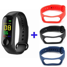 Load image into Gallery viewer, Doolnng M3 Plus Sport Fitness tracker Watch Smartband Smart Bracelet Blood Pressure Heart Rate Monitor Smart band Wristband Men