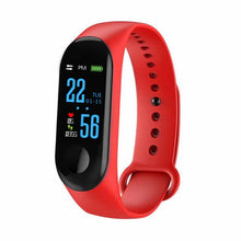 Load image into Gallery viewer, Doolnng M3 Plus Sport Fitness tracker Watch Smartband Smart Bracelet Blood Pressure Heart Rate Monitor Smart band Wristband Men