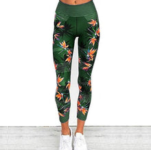 Load image into Gallery viewer, 3 clolors  Yoga Pants Fitness Sport Leggings Stripe Printing Elastic Gym Workout Tights S-XL Running Trousers Plus Size