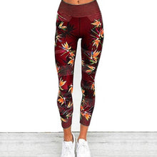Load image into Gallery viewer, 3 clolors  Yoga Pants Fitness Sport Leggings Stripe Printing Elastic Gym Workout Tights S-XL Running Trousers Plus Size