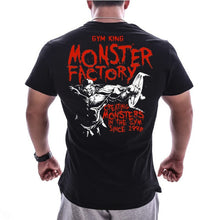 Load image into Gallery viewer, Gym Men's Muscle Short Sleeve T-shirt Tops Bodtbuilding Sport Fitness Tee