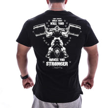 Load image into Gallery viewer, Gym Men's Muscle Short Sleeve T-shirt Tops Bodtbuilding Sport Fitness Tee