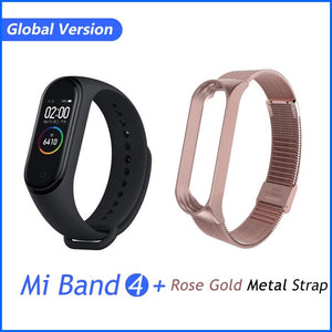 Xiaomi Mi Band 4 Smart Bracelet 3 Color Miband 4 Smartband AMOLED Screen Fitness Traker Bluetooth Sport Waterproof Smart Band