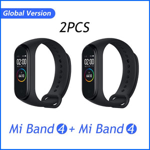 Xiaomi Mi Band 4 Smart Bracelet 3 Color Miband 4 Smartband AMOLED Screen Fitness Traker Bluetooth Sport Waterproof Smart Band