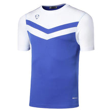 Load image into Gallery viewer, jeansian Men&#39;s Sport Tee Shirt Tshirt T-shirts Tops Running Gym Fitness Workout Football Short Sleeve Dry Fit LSL146 Blue2