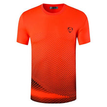 Load image into Gallery viewer, jeansian Men&#39;s Sport Tee Shirt Tshirt T-shirts Tops Running Gym Fitness Workout Football Short Sleeve Dry Fit LSL146 Blue2